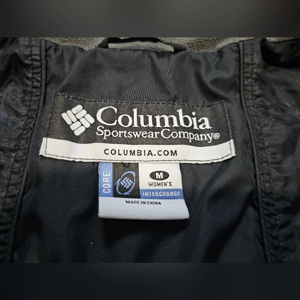Columbia Women's Black Quilted/Puffer Core Interchange Jacket, Size Medium - Picture 2 of 13